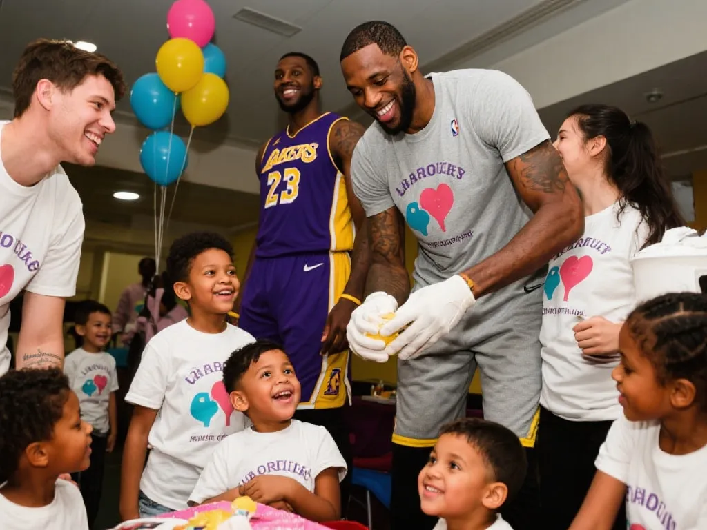 篮球巨星的温情之路:NBA球星慈善举动点亮世界